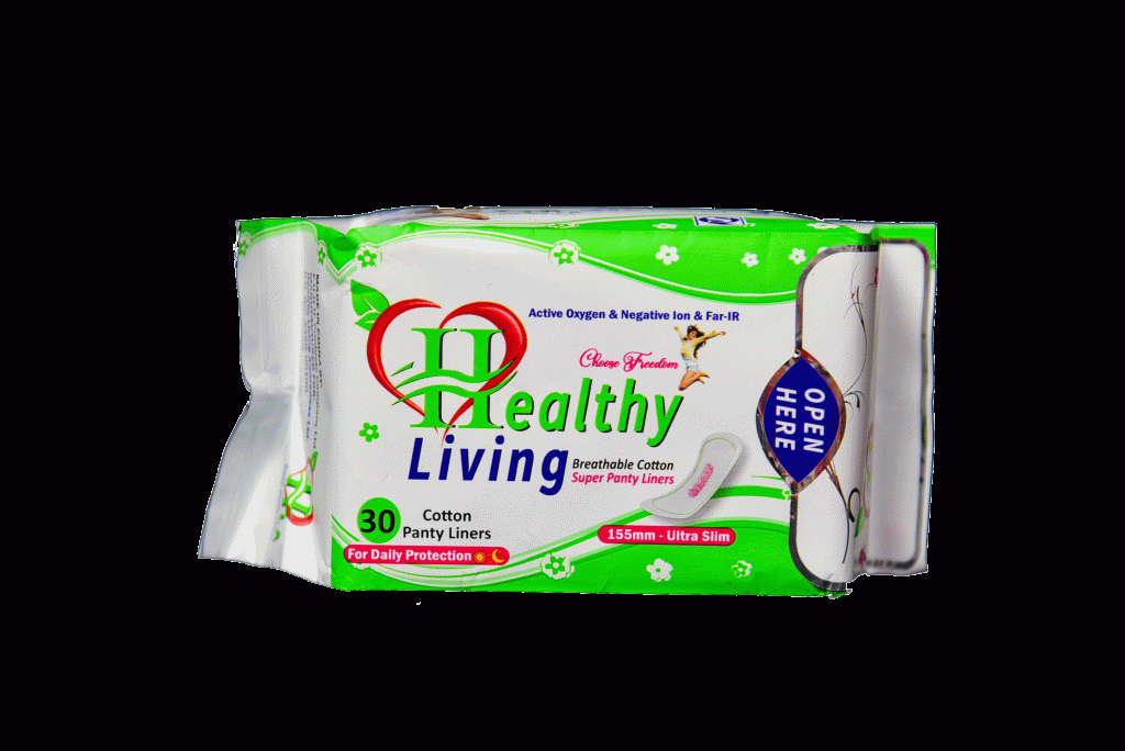 Healthy Living Panty Liners are designed with a Magnetic Strip that provides 3 natural energies